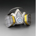5103 Small 3M Half Disposable Respirator Mask w/ OV & Acid Gas Protection